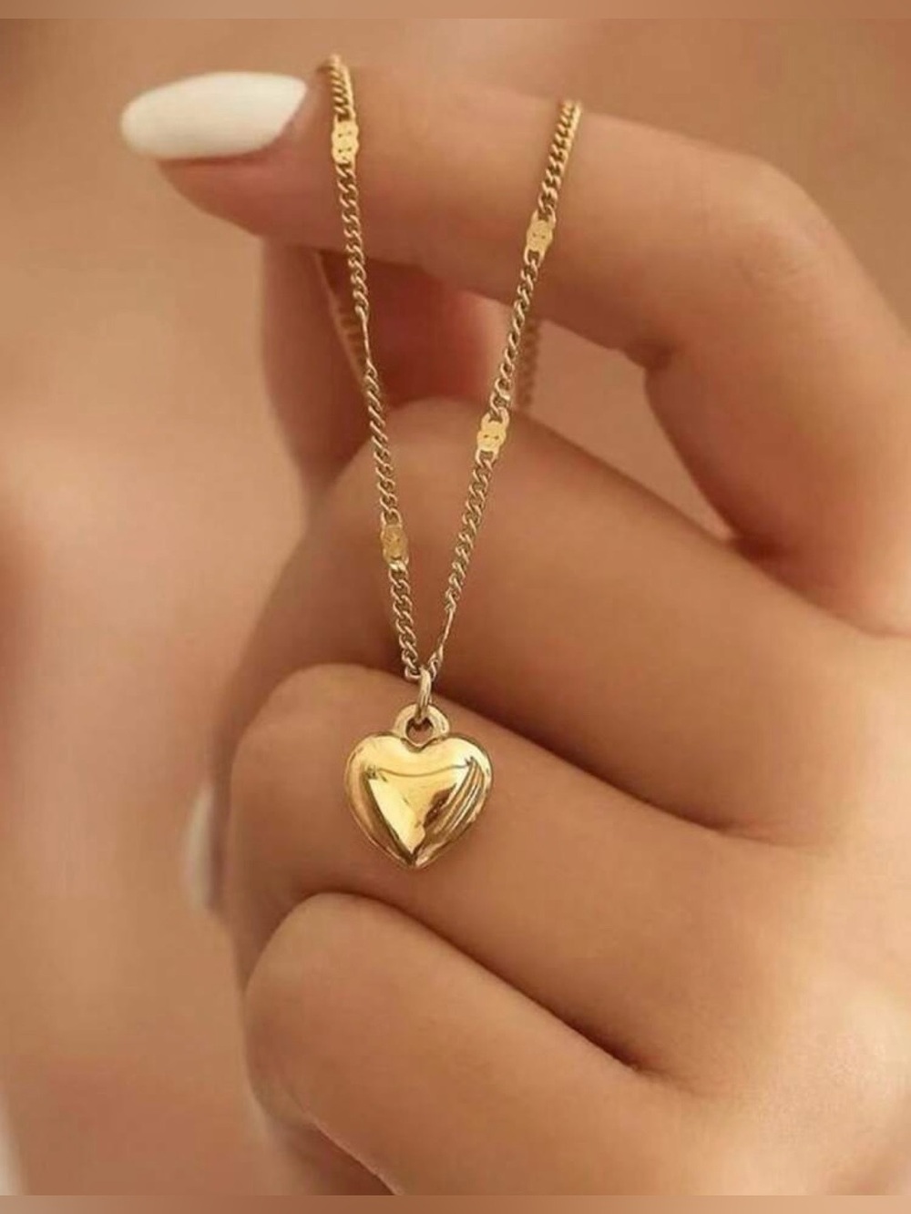Gold Heart Necklace